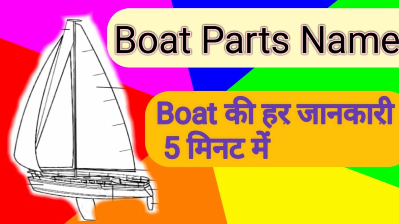 Boat Parts name, Boat ke parts ke name, boat terminology diagram