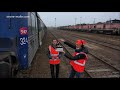 Reportage de la télévision sur trains de Sotteville les Rouen