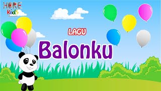 Video thumbnail of "Lagu Balonku - Balonku Ada Lima - Lagu Anak Indonesia"