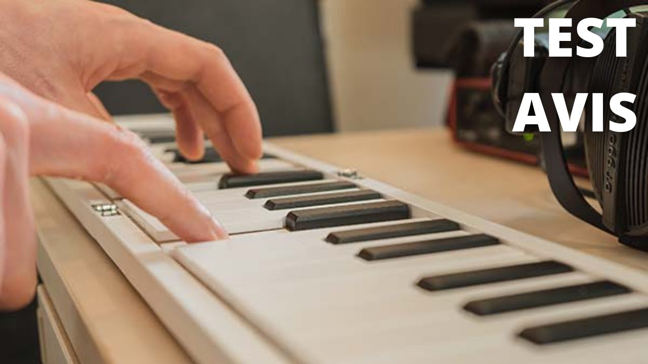 Piano pliable portable Blackstar de 88 touches avec batterie rechargeable  intégrée et MIDI via USB. Clavier de piano 128 sons, 1,6 kg, 33 cm,  BA203010 : : Instruments de musique et Sono