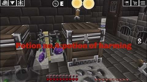 How to make potions in planet of cubes/planetcraft#3