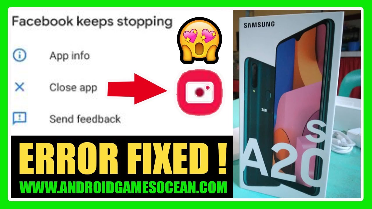 (QUICK VIEW) How to Fix Samsung Galaxy A20s CAMERA KEEPS STOPPING