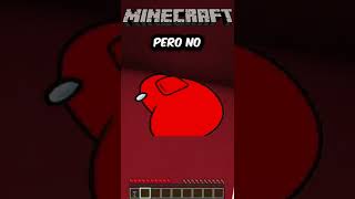 Minecraft PERO no puedo tocar el color ROJO #shorts