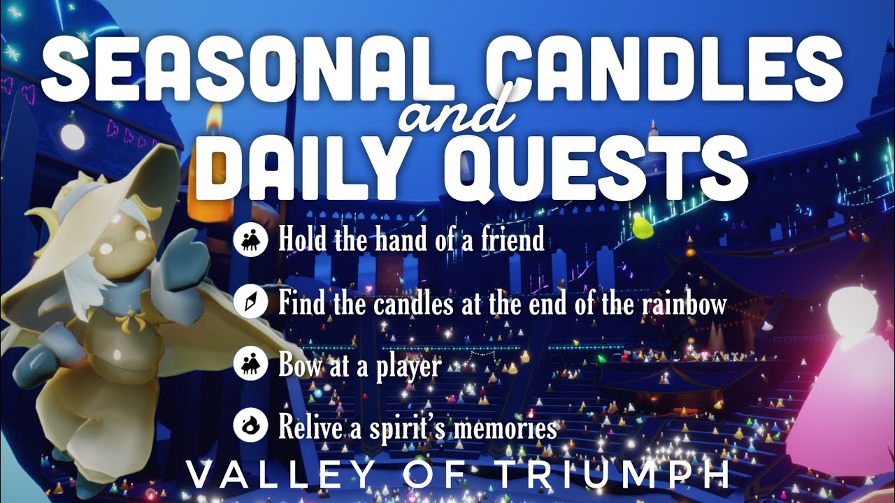 Seasonal Candles + Daily Quest in Valley of Triumph sky children of