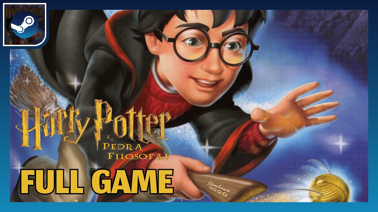 Harry Potter e a Pedra Filosofal [PC] Jogo Completo Dublado PT-BR - YouTube