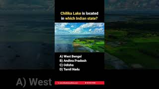 🌊Where is Chilika Lake located? 🤔🦩