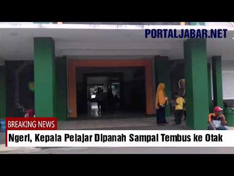 PORTAL JABAR- Kepala Pelajar Ini Dipanah Sampai Tembus