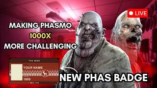 Random Difficulty… New Ghosts 😭 | Phasmophobia Chaos LIVE