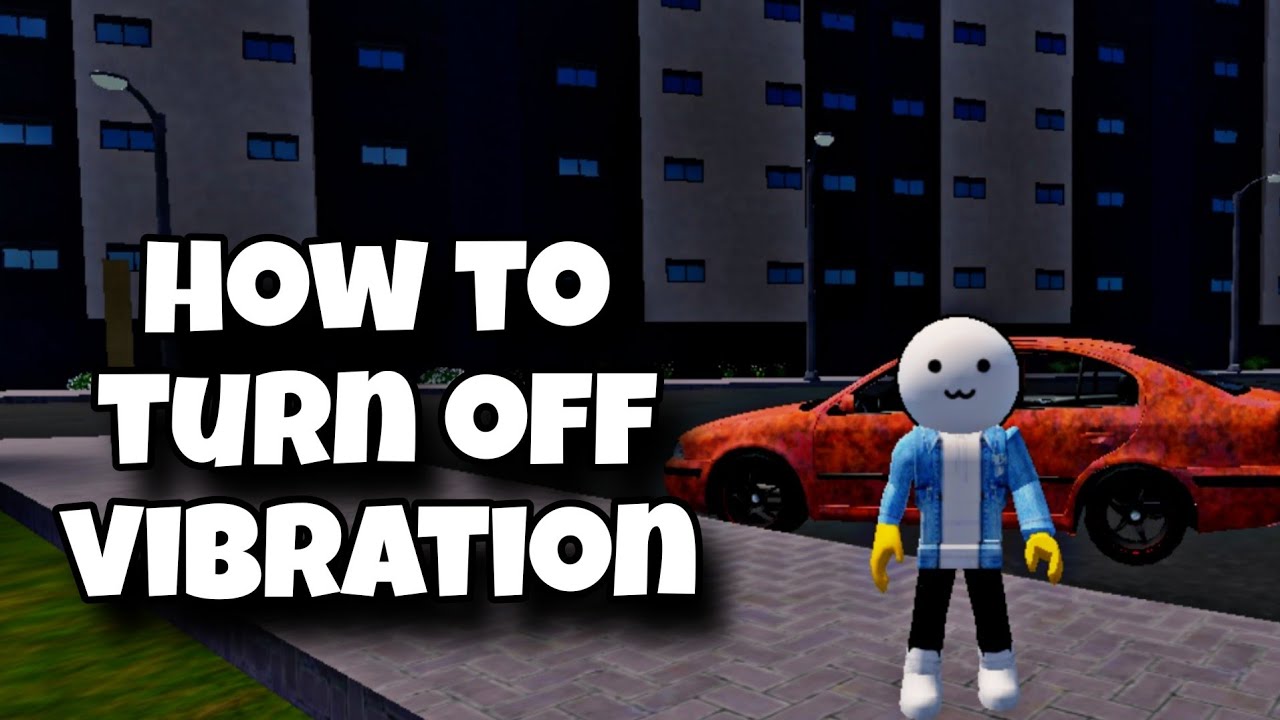 How to Turn Off Vibration in Fix It Up Roblox | Guide 