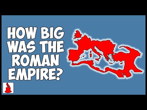 How Big Was The Roman Empire?