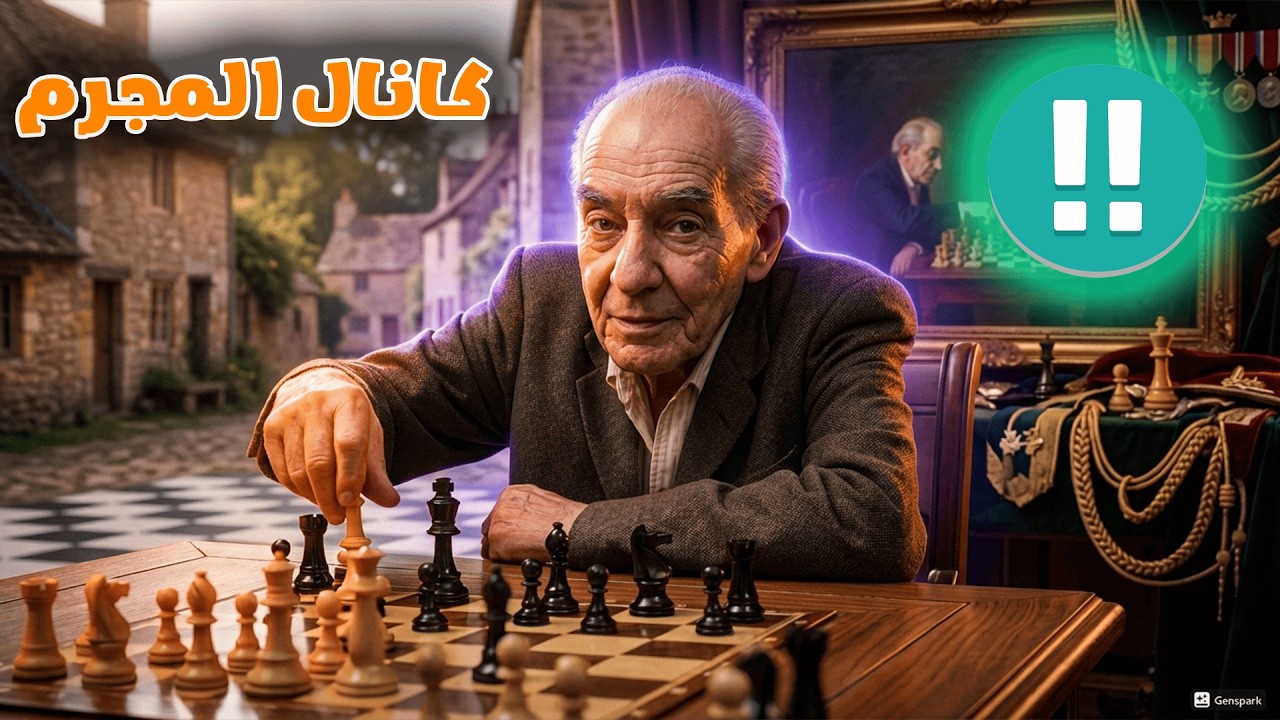 المرعب المخفي كانال !! تضحيات اسطورية | سلسلة اسلافي في الشطرنج #1