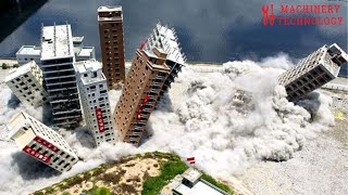 Extreme Building Demolitions - Fastest building demolition methods and techniques