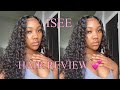 ISEE HAIR REVIEW!! BEST HAIR EVER!!😍 😍 (MALAYSIAN DEEP WAVE)