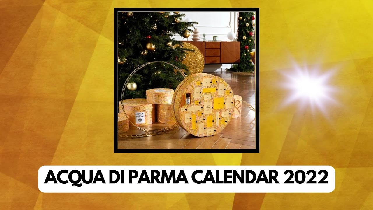 Acqua di Parma: Christmas with Acqua di Parma