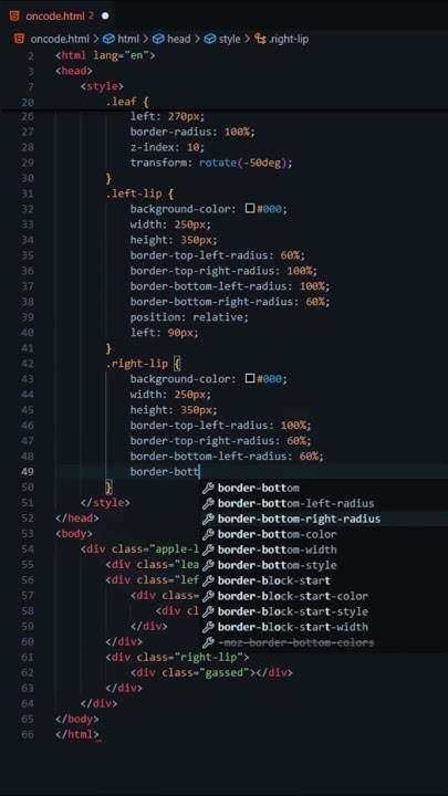 How to create apple? | Html Css #css #coding #javascript #webdesign # ...