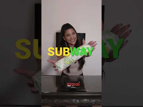SUBWAY footlong challenge
