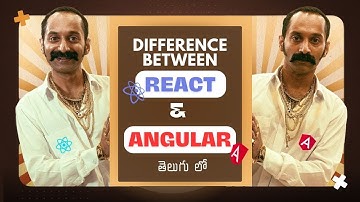 Angular vs React Differences | React Js Tutorials Telugu | 2025 | Brolly Academy