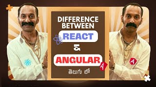 Angular vs React Differences | React Js Tutorials Telugu | 2025 | Brolly Academy