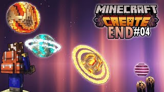 J'ai Construit des Étoiles MAGNIFIQUES dans l'End | Minecraft Create 1.20