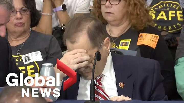 U.S. Congressman Jerry Nadler appears to pass out ...