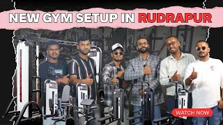 Rural Gym Setup Success | ₹6.21 Lakh Commercial Package | Rudrapur to Meerut Journey | Gym setup
