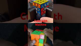 Cube shorts with machine #youtubeshorts #cubing