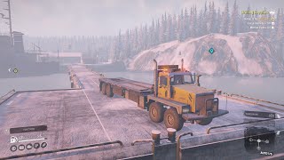 Job at the port | SnowRunner