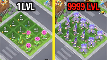 MAX LEVEL in Merge Plants 3D Game