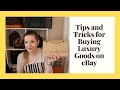 Tips and Tricks for Buying Luxury Goods on eBay (plus eBay sellers I recommend!)