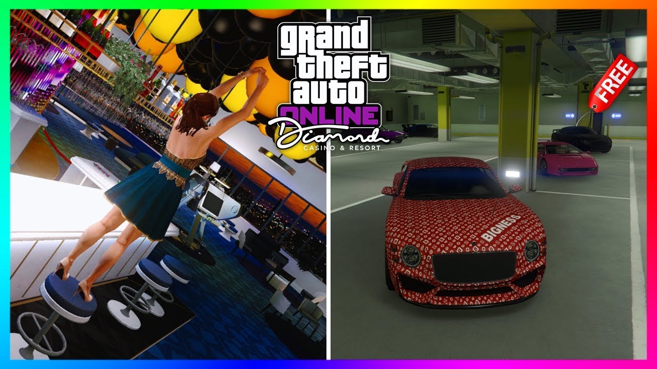 GTA 5 Online The Diamond Casino & Resort DLC Update MASTER PENTHOUSE TOUR! Garage Showcase