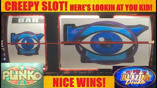 Creepy Fortune Teller Slot machine! Double Blazing 777 + Plinko Slot Play! Nice Win! Las Vegas slots screenshot 2