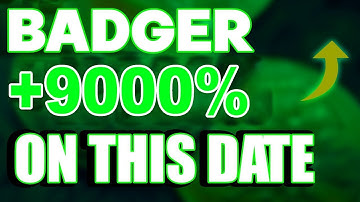 BADGER WILL MAKE YOU RICH BY 2024 HERE