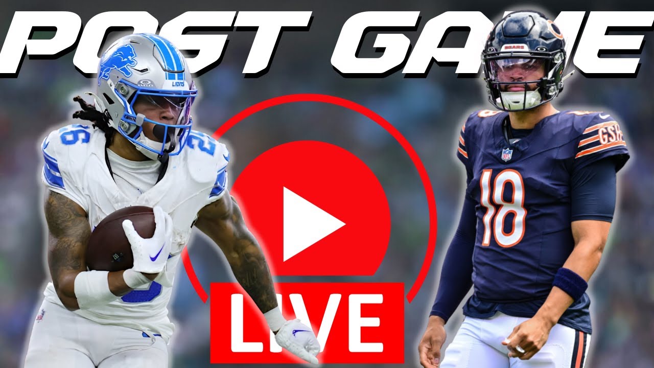 Detroit Lions VS Chicago Bears Post Game Reaction YouTube detroit-lions-vs-chicago-bears-post-game-reaction-youtube