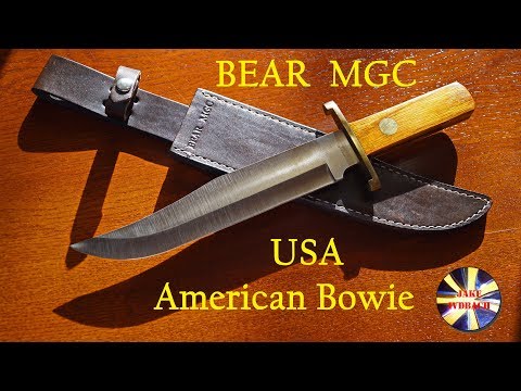 BEAR MGC & Son USA American Bowie Knife Bowiemesser Cuchillo Faca