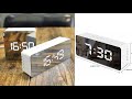 Mirror Table clock || Digital clock || Fancy clock