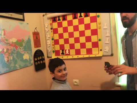 ჭადრაკის ღია გაკვეთილი 5-6 წლიანთა ჯგუფი(ლვოვის ფილიალი)2019წ.