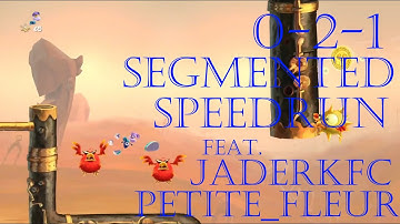Rayman Legends | 0-2-1 Segmented Speedrun in 51.800 (W/PetiteFleur and jaderKFC)