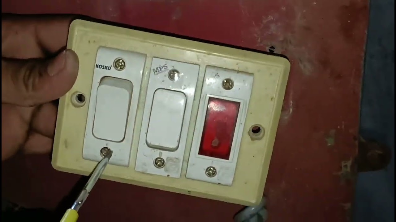 cooler button connection | cooler indicator switch connection |