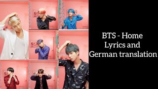 Bts - Home - Lyrics And German Translation