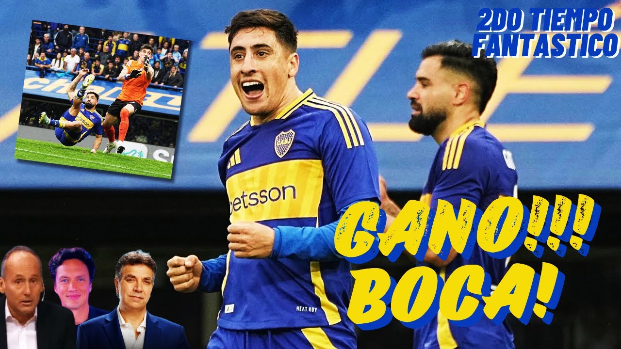 Boca lo dio vuelta y le GANO a San Lorenzo 3 a 2 -LIGA PROFESIONAL ...