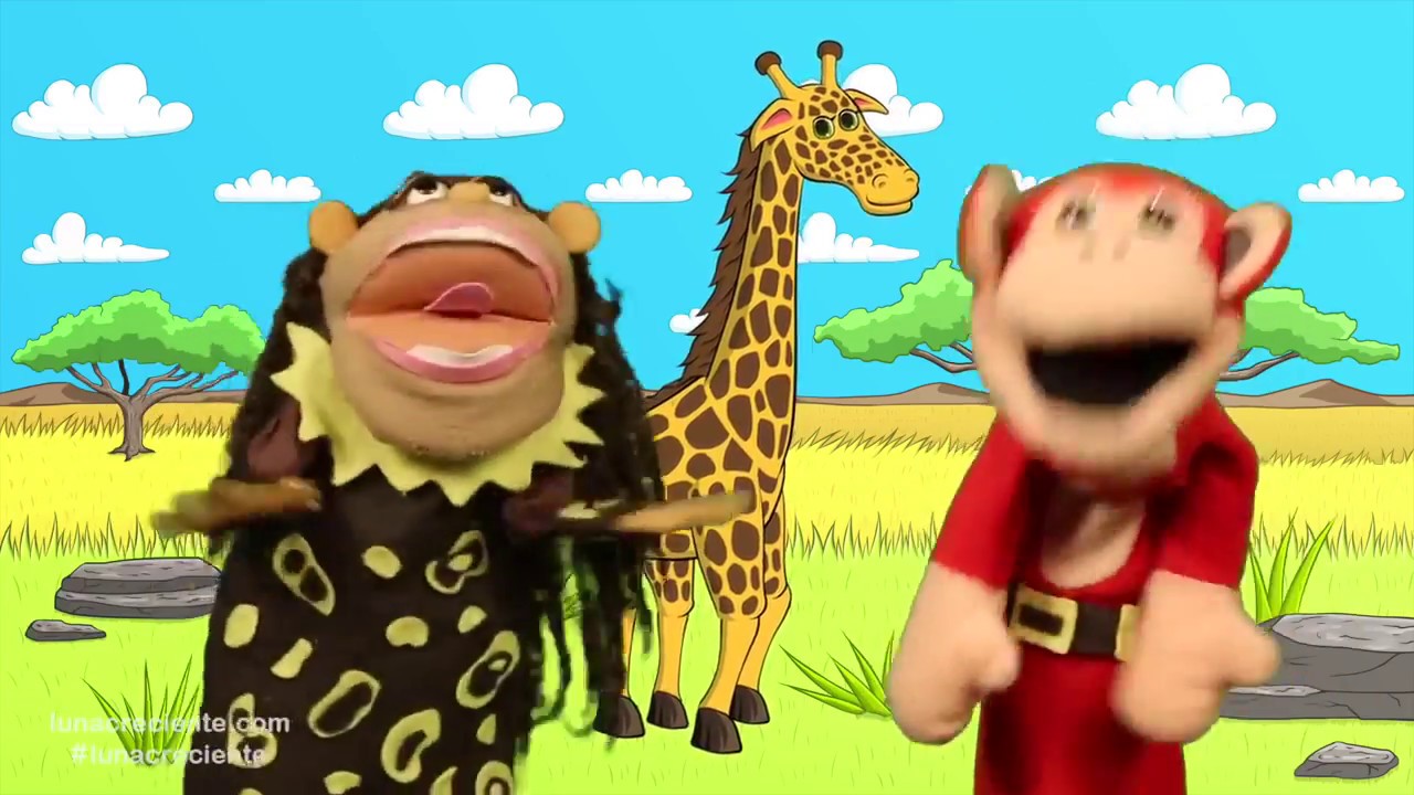El Cuello de la Jiraja con El Mono Silabo | Canciones Infantiles