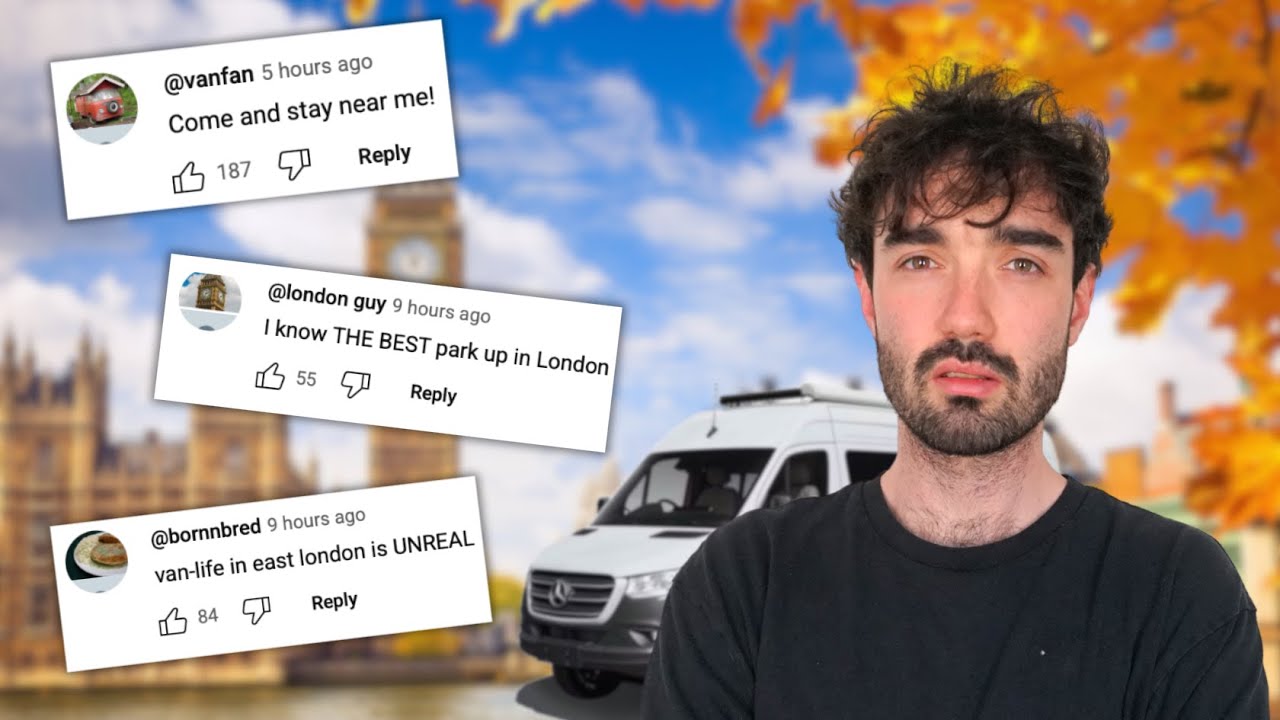 I Stayed In London's Best Van Life Spots Suggested By You