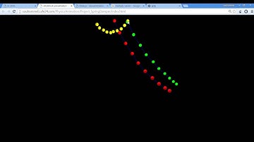 WebGL Physics Engine Simulation
