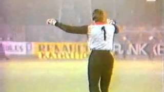 fc bruges- dortmund '87-'88 vandewalle dance