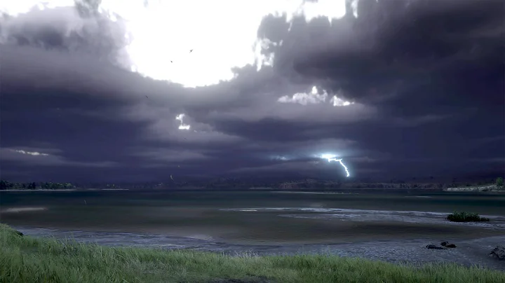 Colossal Thunderstorm | World's Largest Supercell Ambience | Calm Before the Storm | 3 HOURS