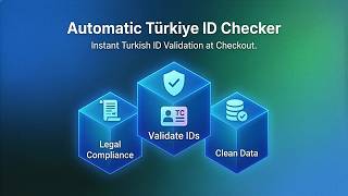Real-time Turkish ID validation at Shopify checkout. Prevent fake data and ensure legal compliance.