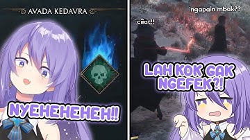 Moona Akhirnya Mempelajari Sihir Terkutuk Hogwart, Tapi Entah Kenapa.. [Moona Hoshinova Hololive ID]