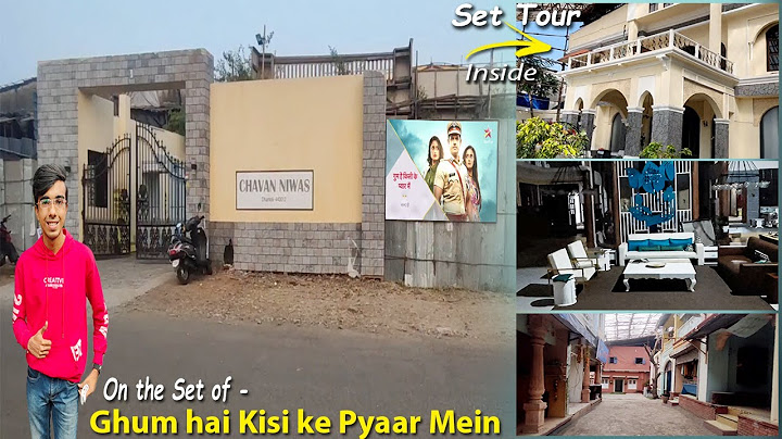 On The Set of 'Ghum Hai Kisi Ke Pyar Mein' 😍 | Full Set Tour | Film City Mumbai Serial Shooting