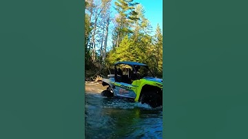 Yamaha Rmax water crossing. #yamaharmax #yamaha @DonsATVAdventures