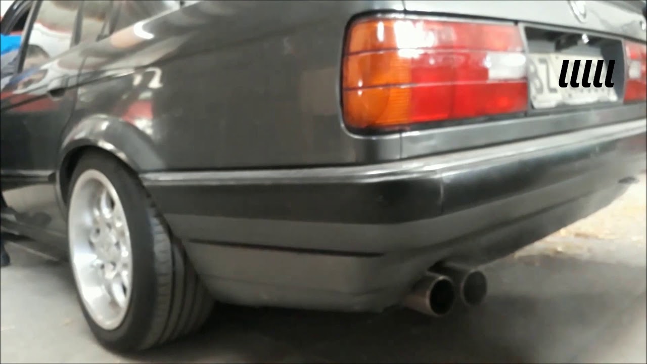 Bmw e30 straight piped Sound YouTube